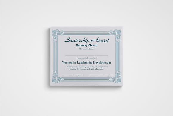 WiLD Women in Leadership Development Completion Certificate