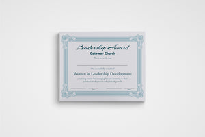 WiLD Women in Leadership Development Completion Certificate